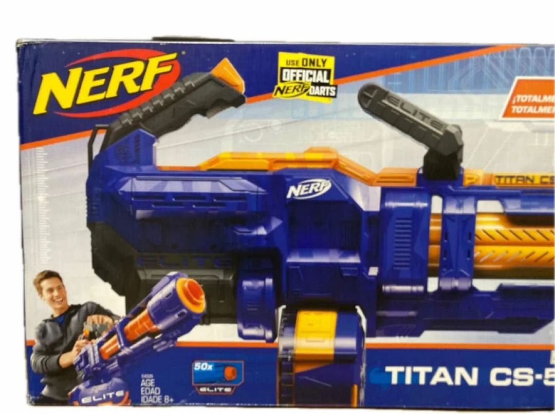 希少 Nerf ナーフ エリート タイタン CS-50 電動 ハズブロ トイガン