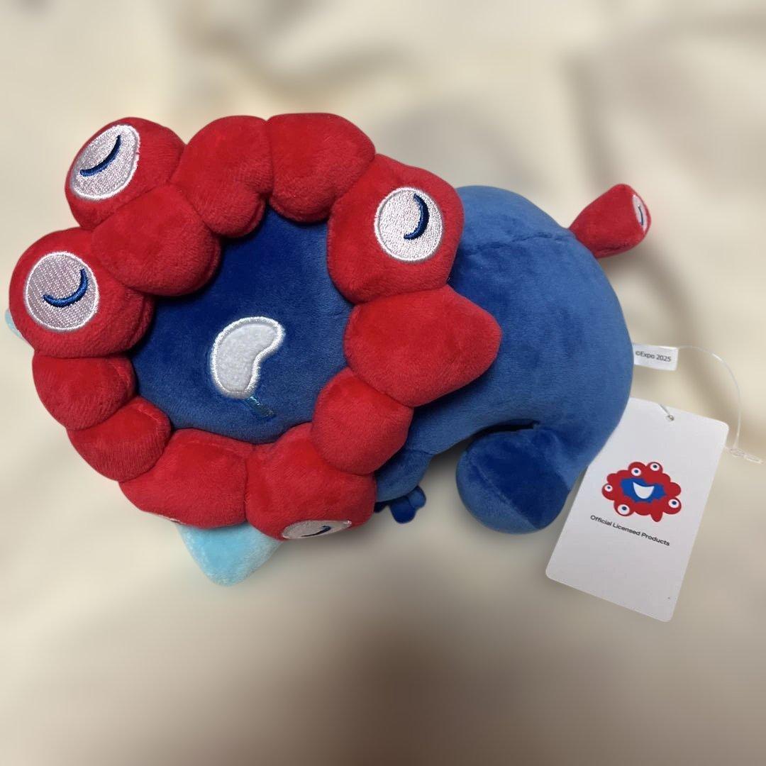 おやすみ　すやすやミャクミャク　タグ付き　万博　ぬいぐるみ