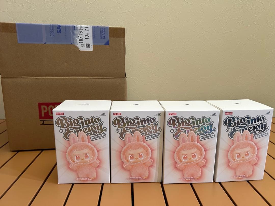 4個セット 正規品　LABUBU らぶぶ　未開封　ぬいぐるみ