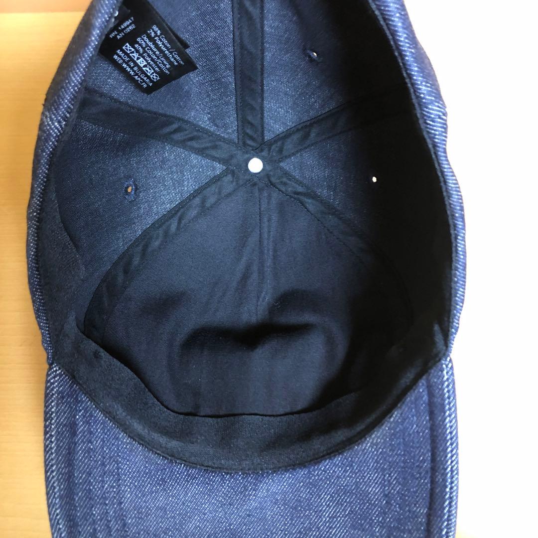 A.P.C. ダークブルー ベースボールキャップ60サイズ