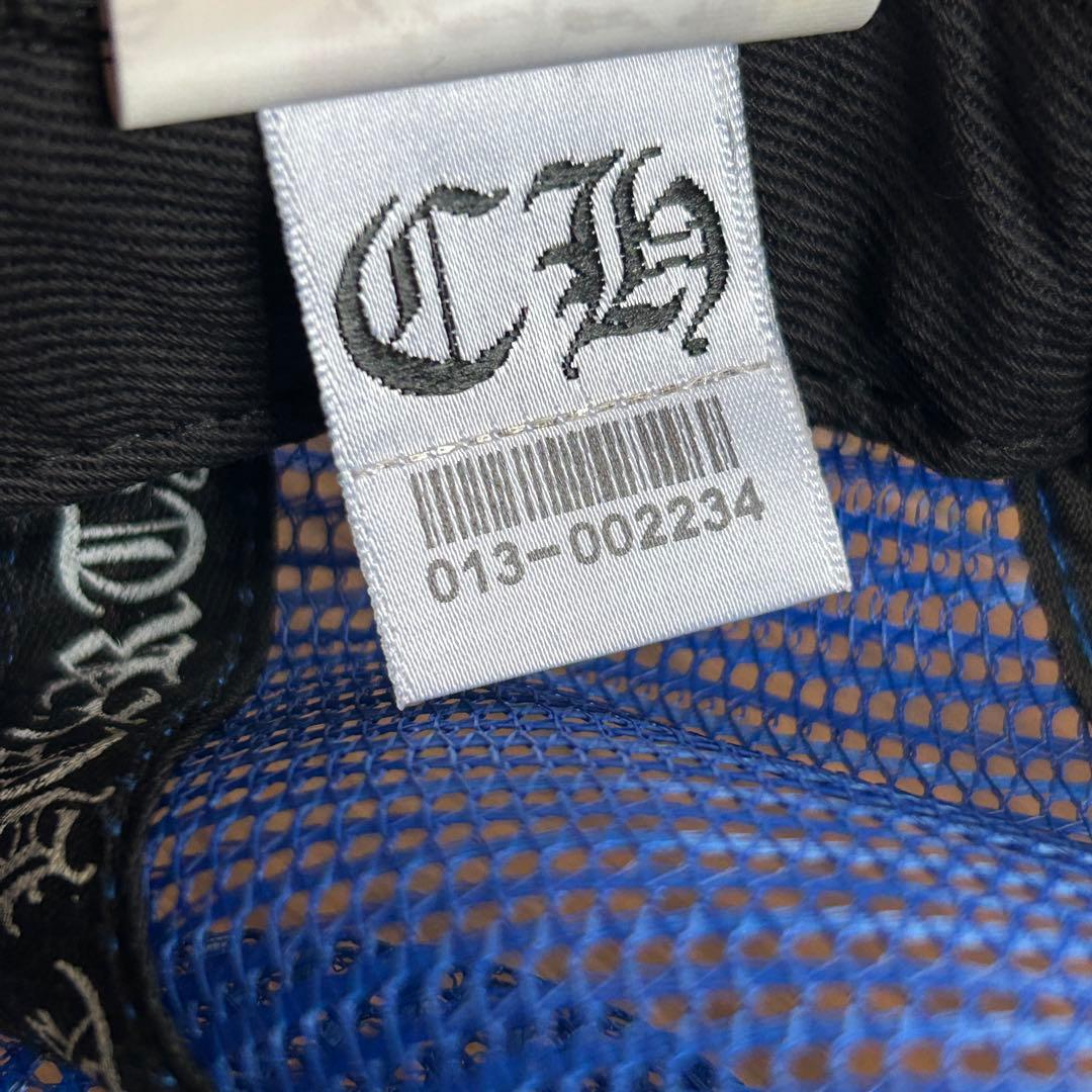 CHROME HEARTS/クロムハーツ トラッカーキャップ ホワイト/ブルー