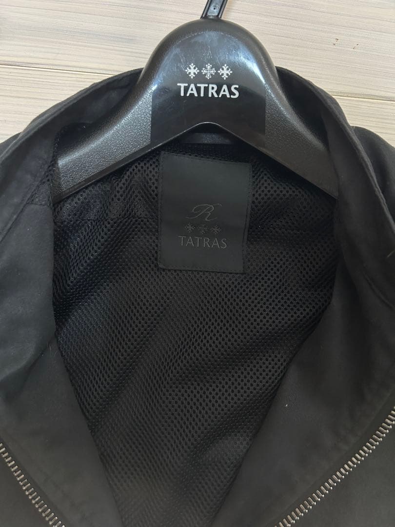 TATRA MERIDE ブラック テクニカルスェードライダースジャケット 02