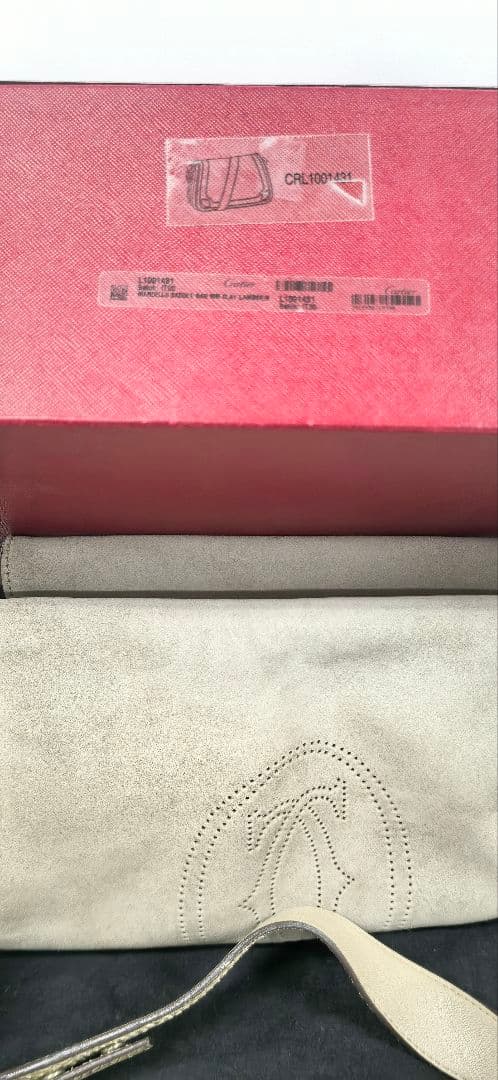 Cartier カルティエ ショルダーバック 2wayバッグ ベージュ