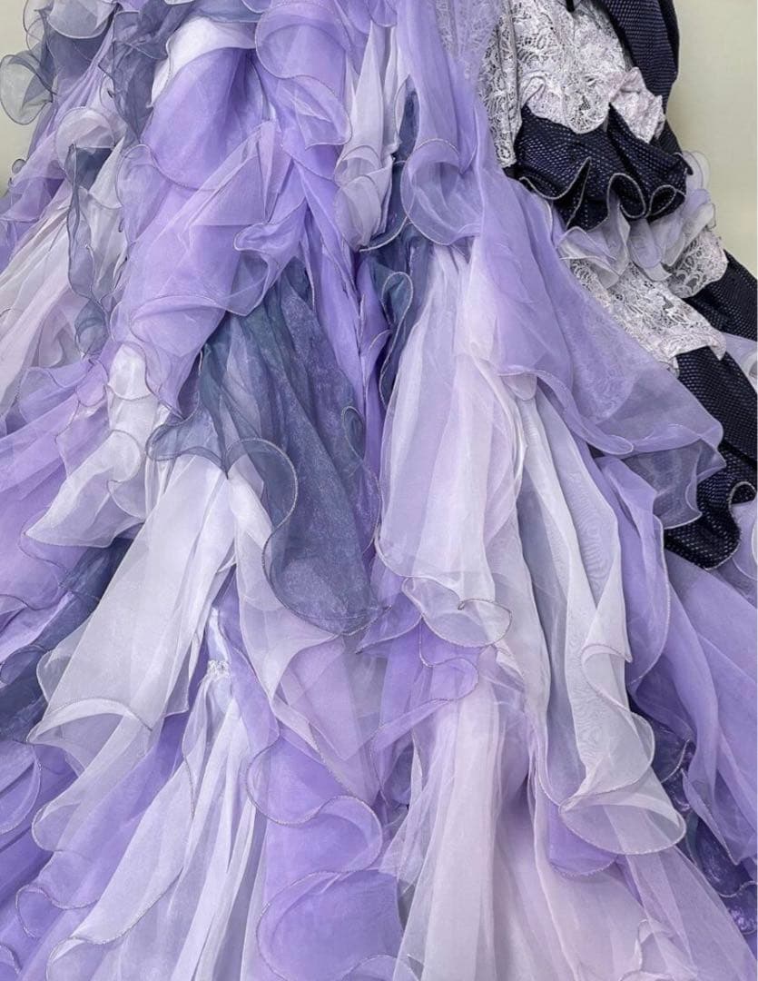 希少✨大人気✨上戸彩 AYA UETO カラードレス 7〜13号　披露宴 紫