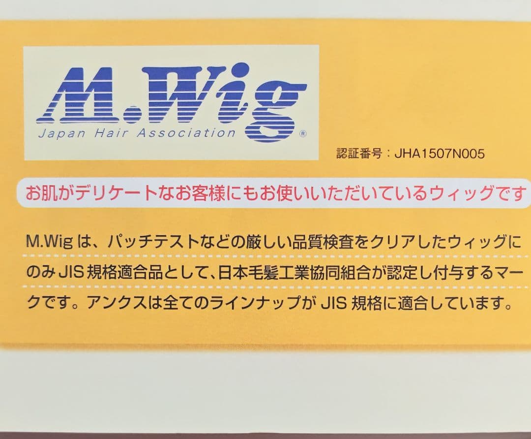 アートネイチャー アンクス AC01 LA5 医療用ショートウィッグ Sサイズ