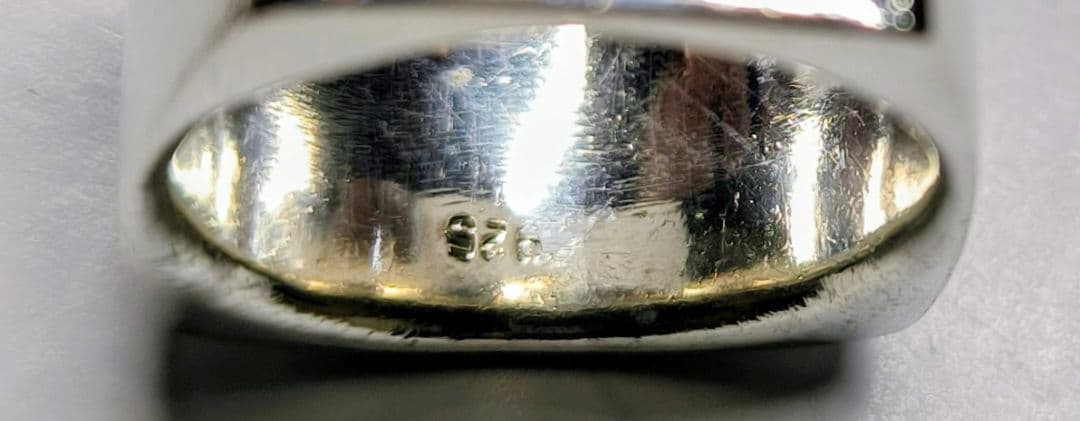 現品限り　シルバー 925リング 22.5号　ボリューム満点約30グラム！