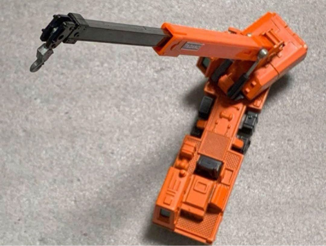 ロングトミカ 多田野 ハイドロクレーン 橙