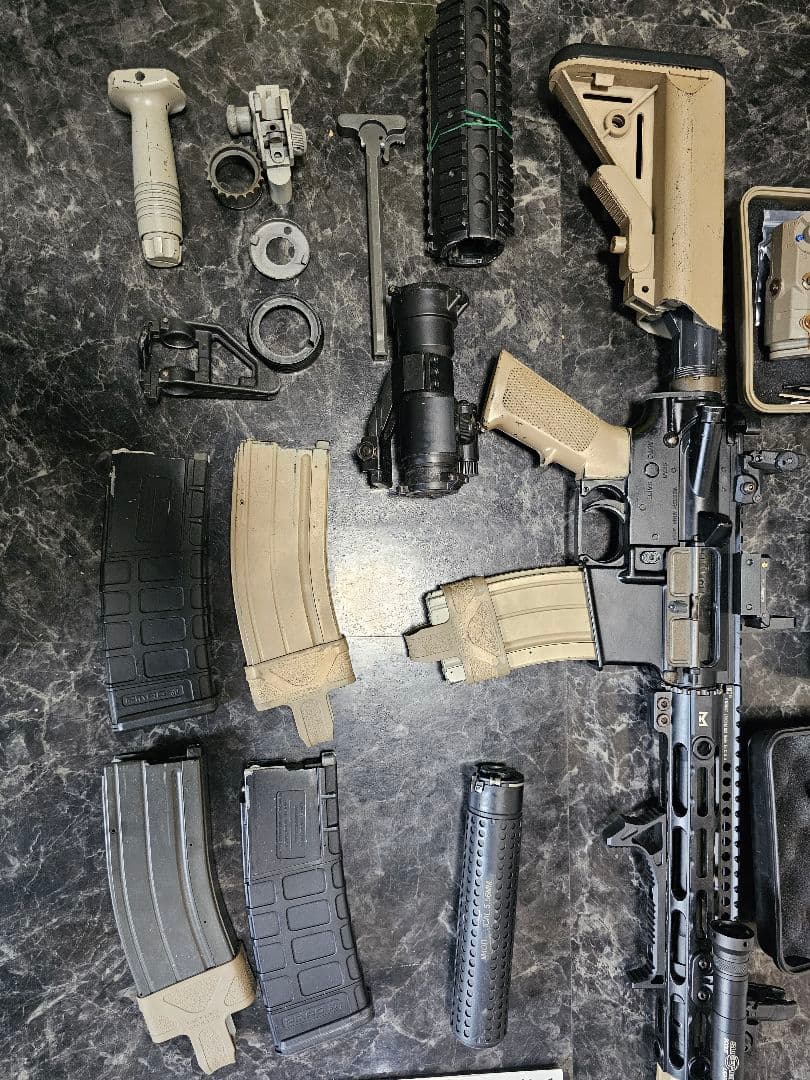 ジャンク品　ウェスタンアームズ　M4A1 MOD0 GBB マグナブローバック