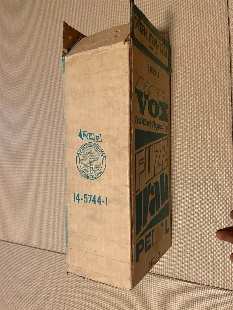 ギター VOX FUZZ WAH PEDAL