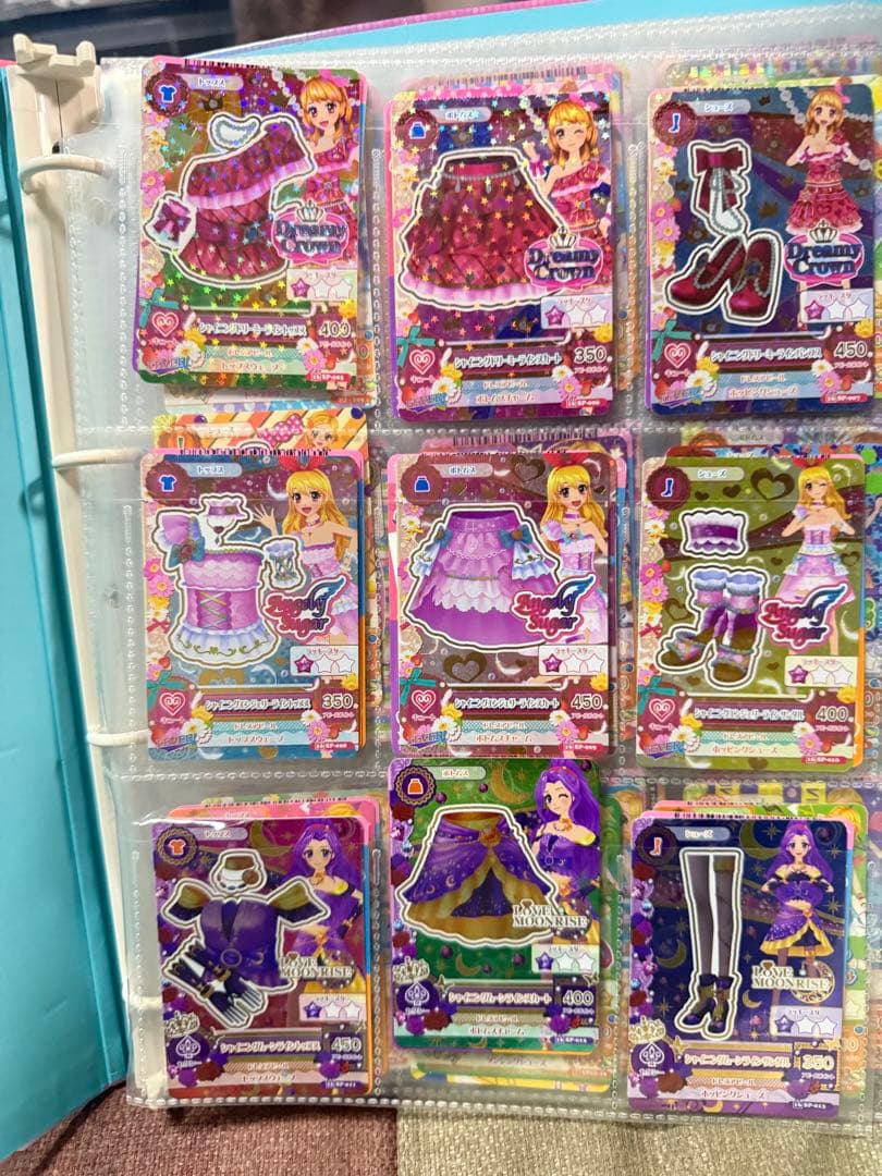 アイカツカードまとめ売り バインダー付き