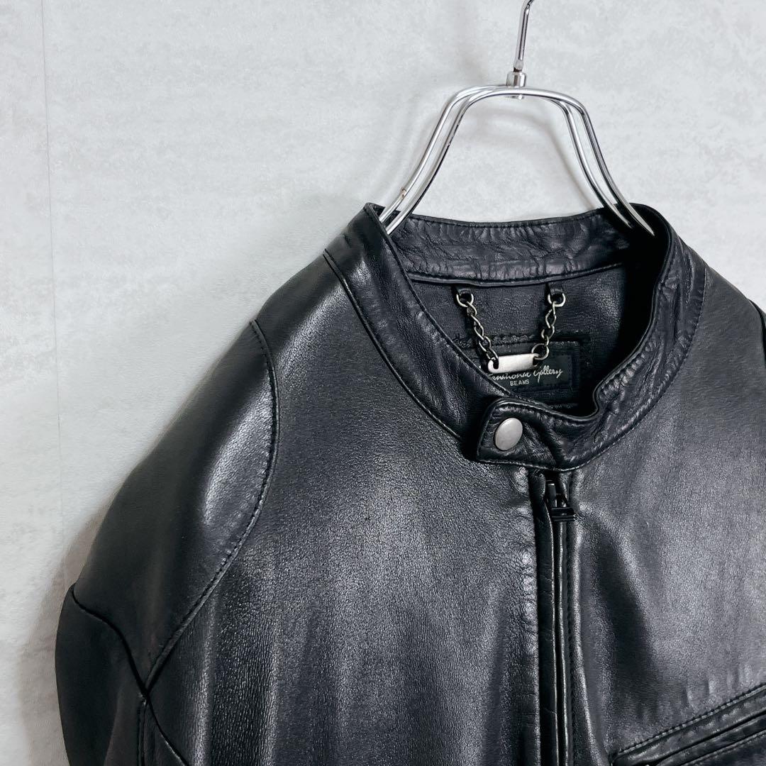 『インターナショナルギャラリービームス』ライダース ウォッシュドシープスキン