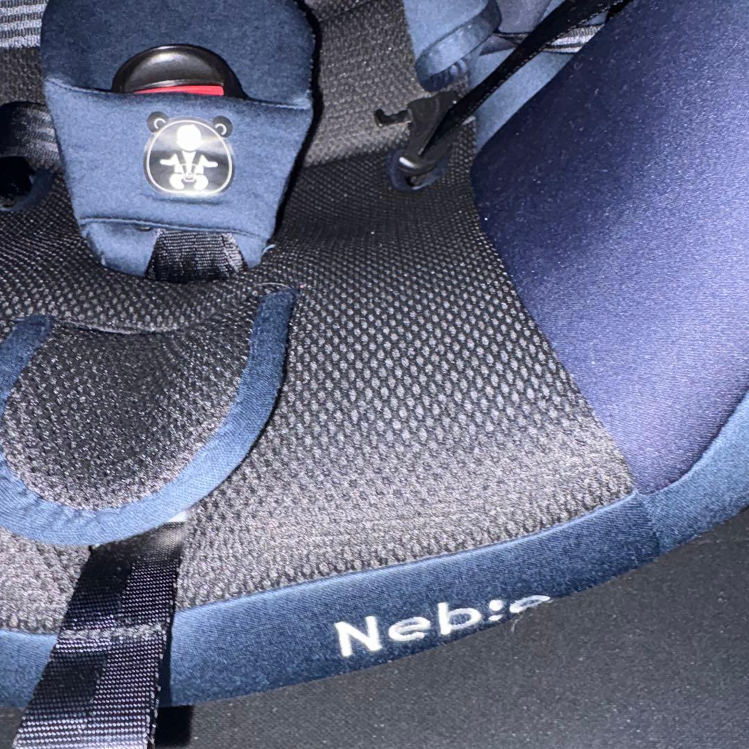 【美品】定期的に値下げ！Nebio 車用チャイルドシート ネイビー