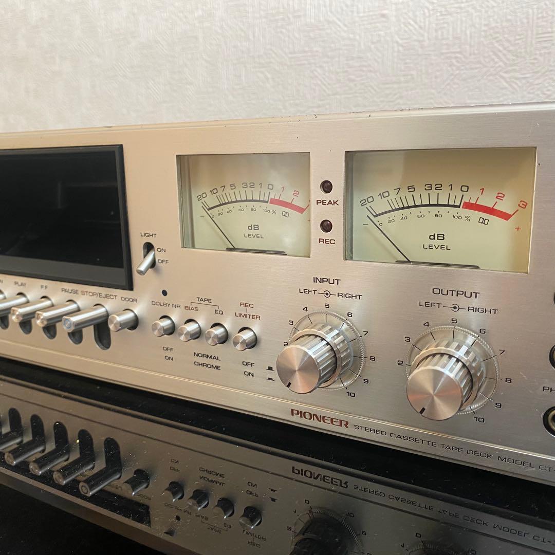 Pioneer CT-7 カセットデッキ ビンテージ ジャンク