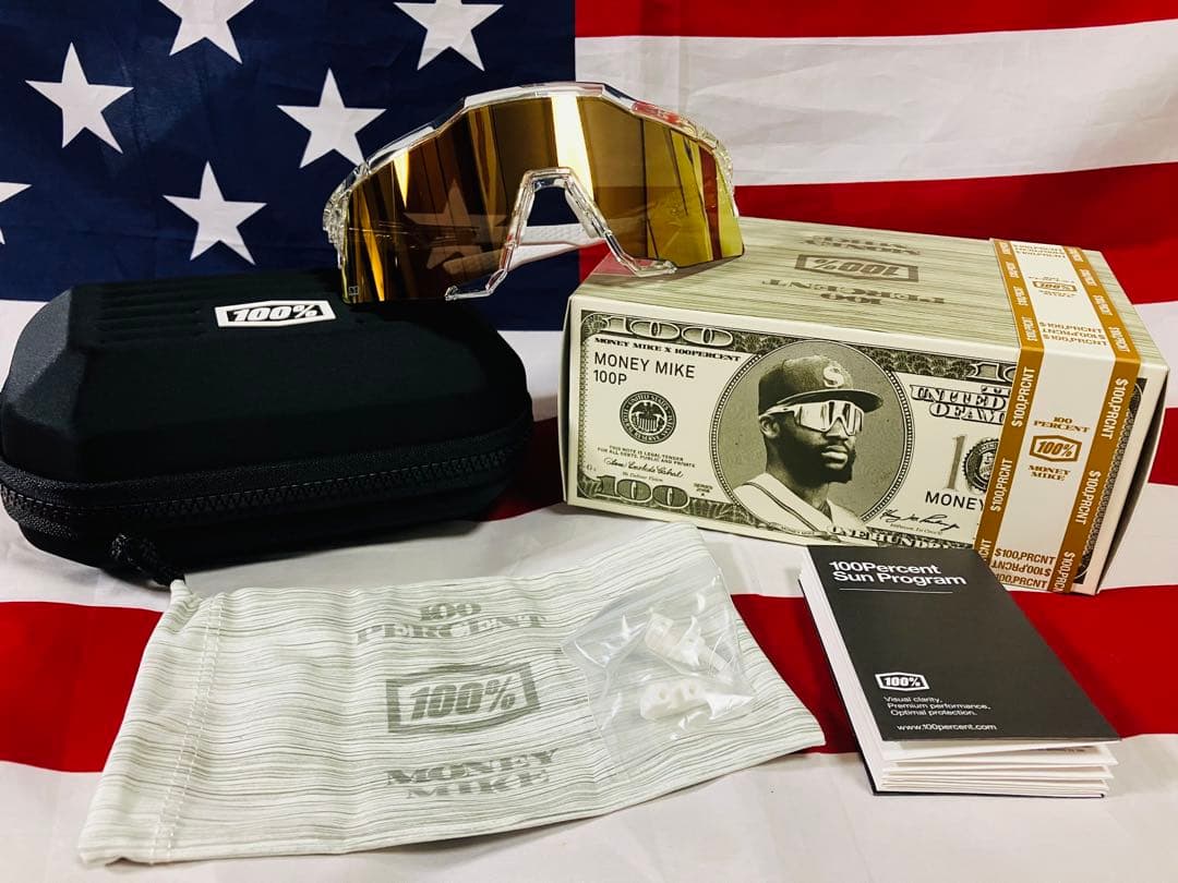 100% サングラス speedcraft マイケル・ハリス2世 モデル