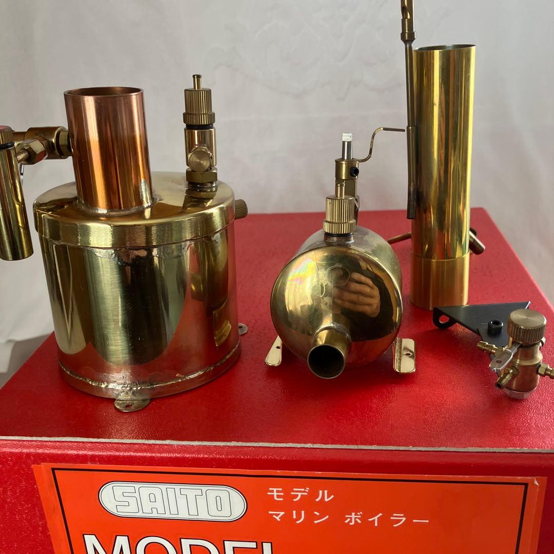 SAITO モデルスチームエンジン S3R＆ ボイラー BT-1 セット