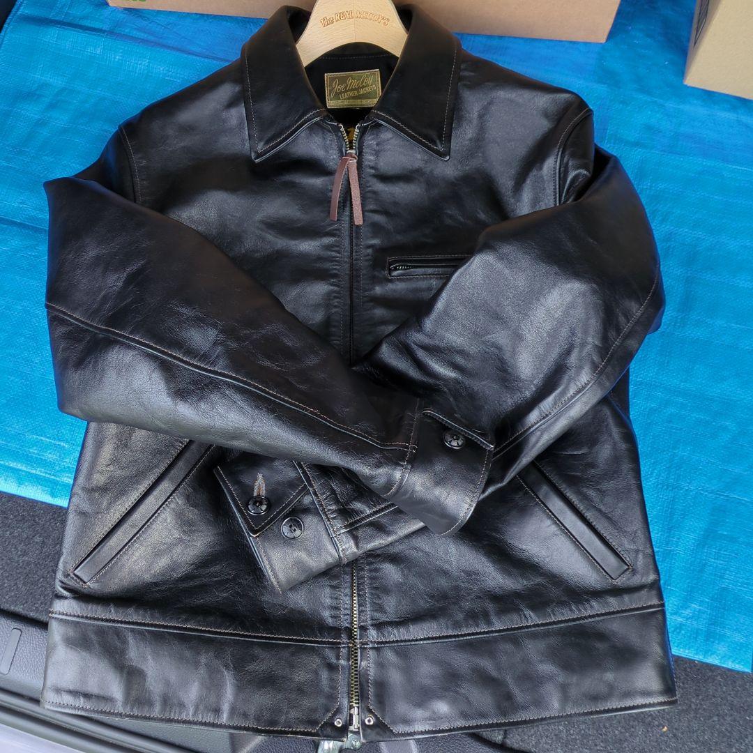 30s レザースポーツジャケットNELSON/THE REAL McCOY'S