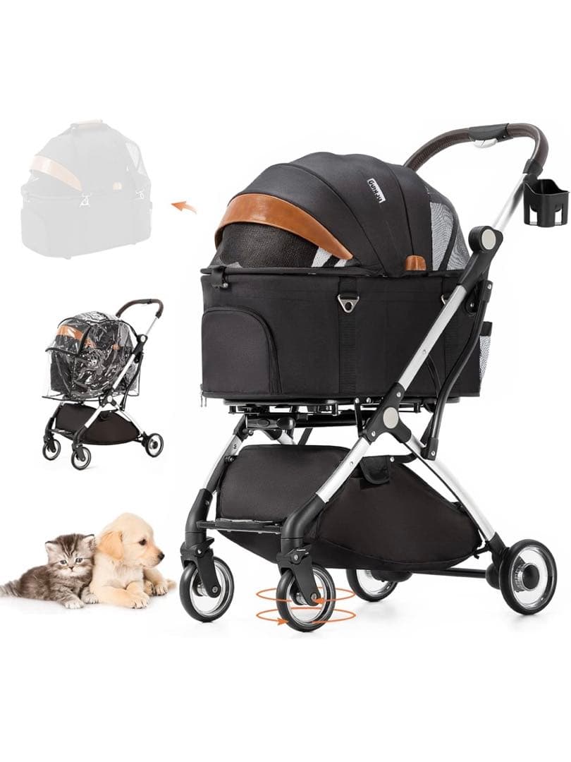 【直接引取限定】ペットカート 分離型デザイン