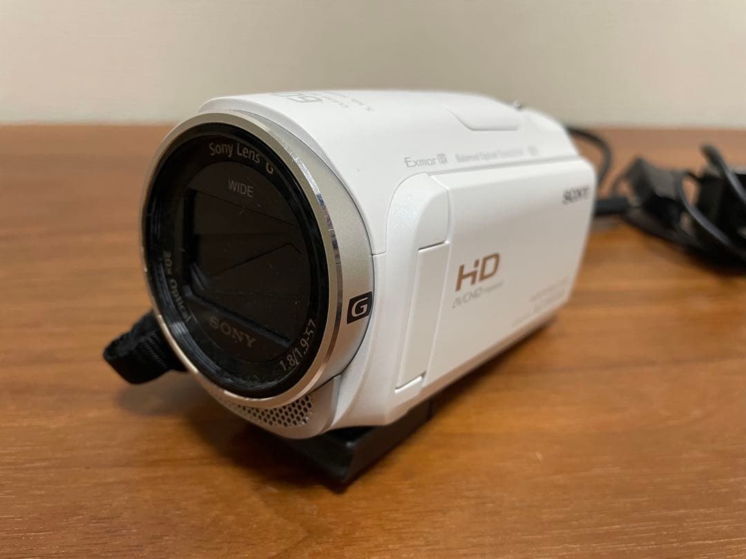 SONY HANDYCAM HDR-CX670 ホワイト 2015年製