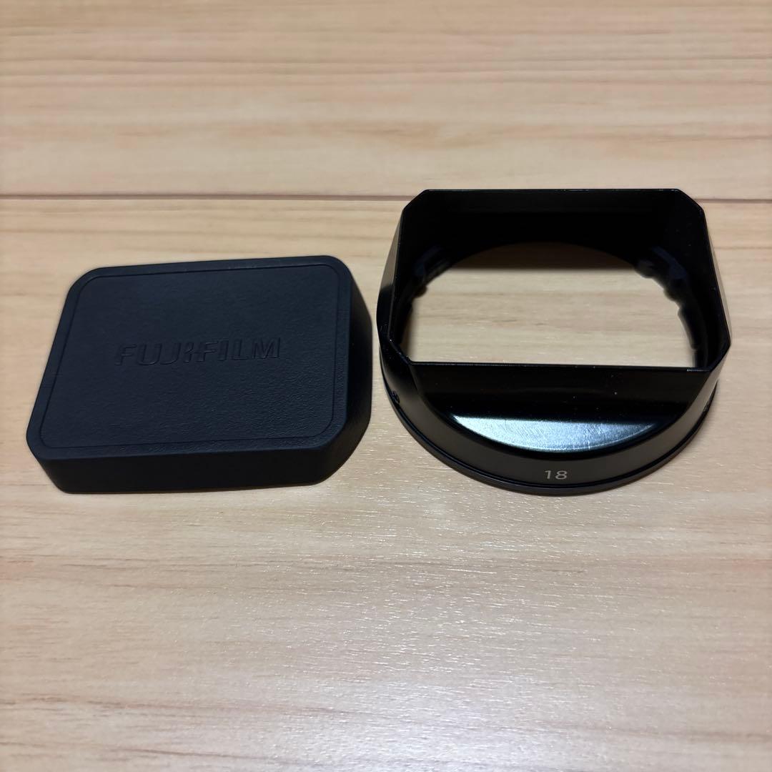 Fujifilm xf18mm F2R フジノンレンズ　プロテクター付き