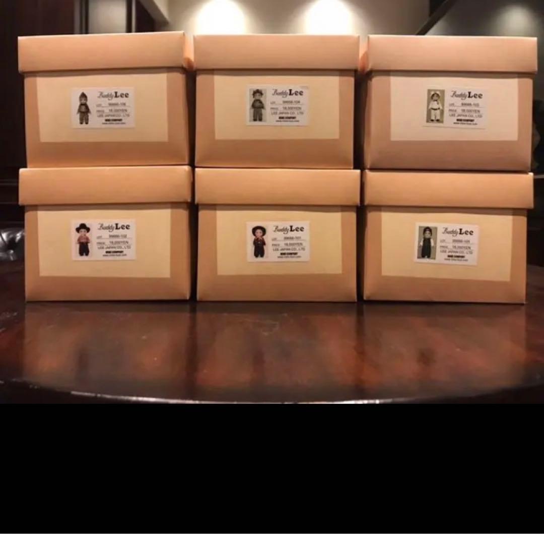 超レア！新品未使用！Buddy Lee バディーリー 人形 6体セット 箱付き