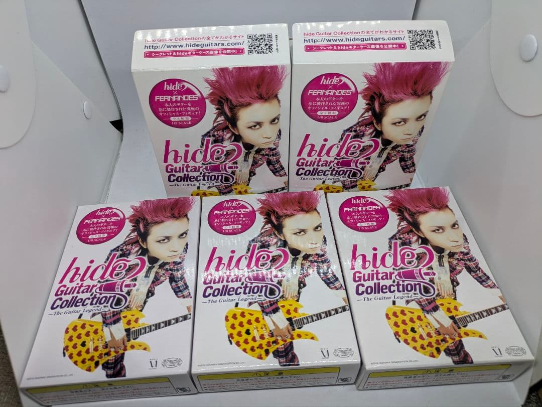 hide　ギターコレクション　イエローハート