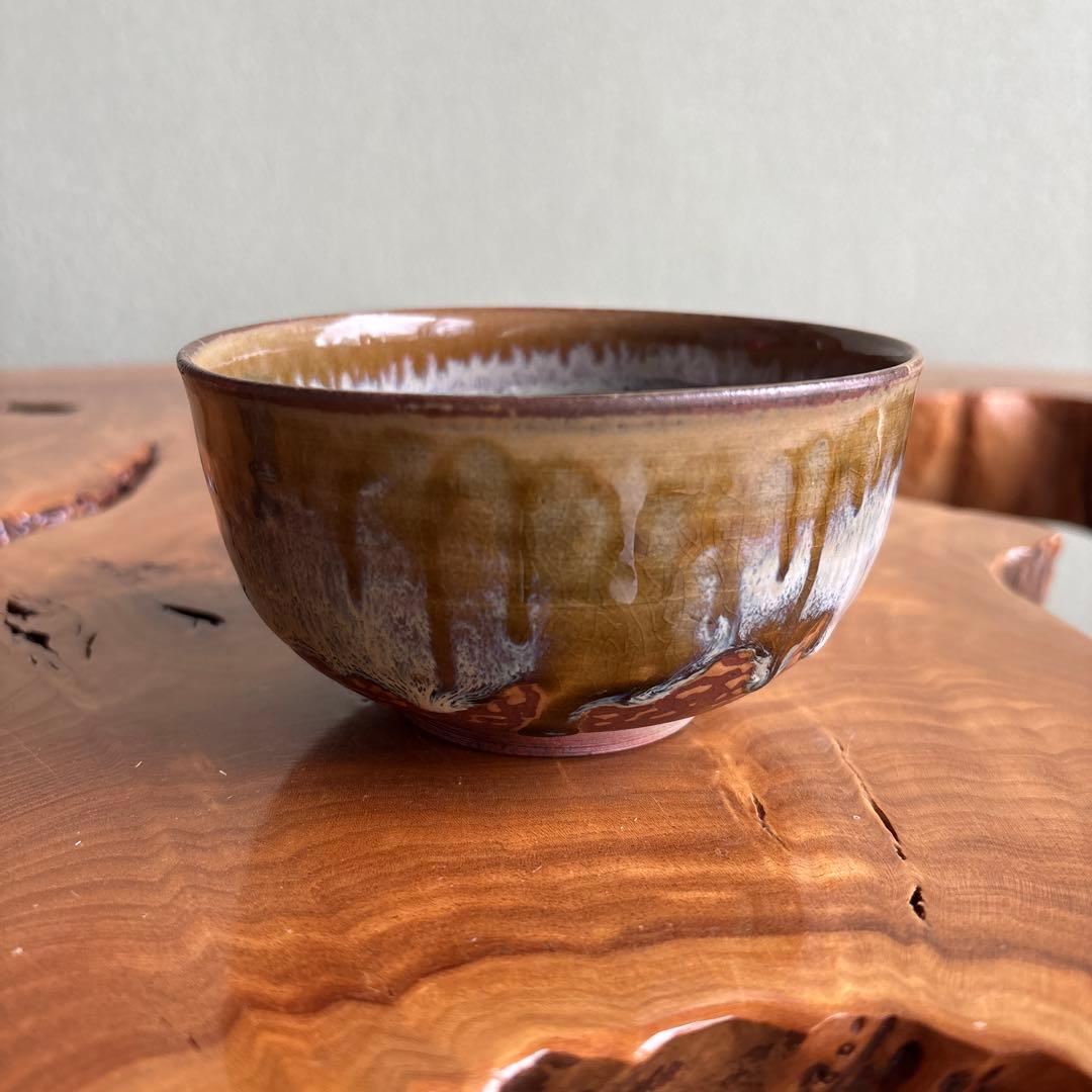 高取焼 宗家窯 高取八山 抹茶碗 茶道具 共箱