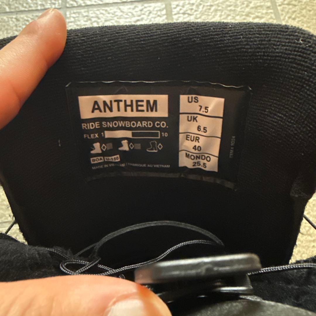 ANTHEM スノーボードブーツ ブラック早い者勝ち