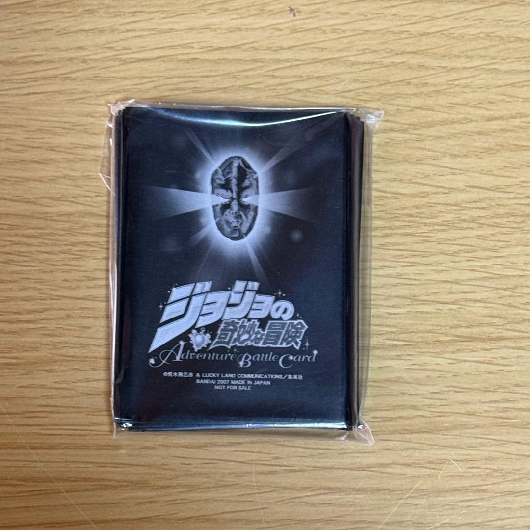 ジョジョの奇妙な冒険 ABC デッキケース 石仮面・無駄無駄スリーブ　３点