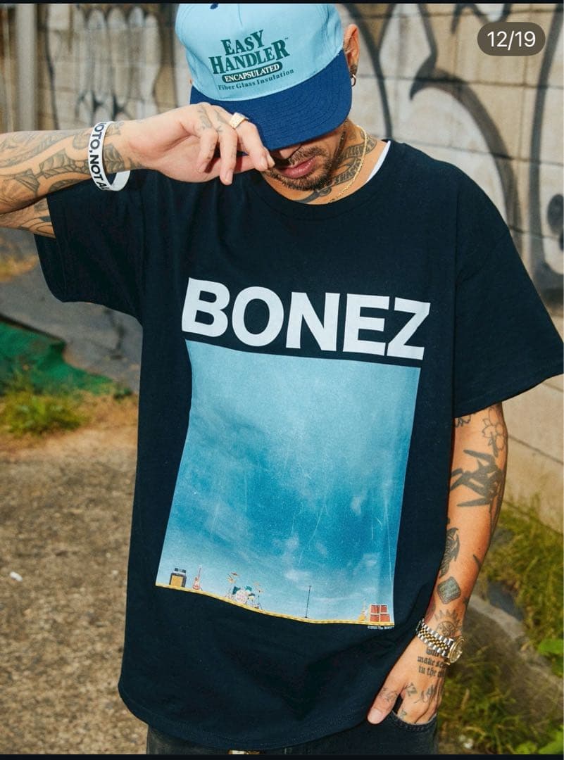 【新品】the BONEZ ツアーTシャツ Lサイズ　黒