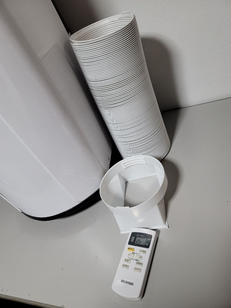 美品 アイリスオーヤマ　 ポータブルクーラー PCE-221G　工事不要