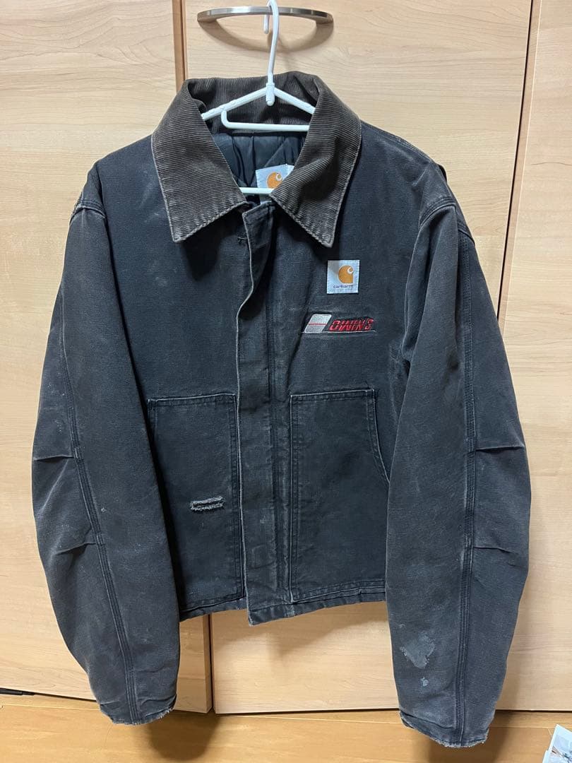 Carhartt トラディショナルジャケット　企業ロゴ　星タグ　USA