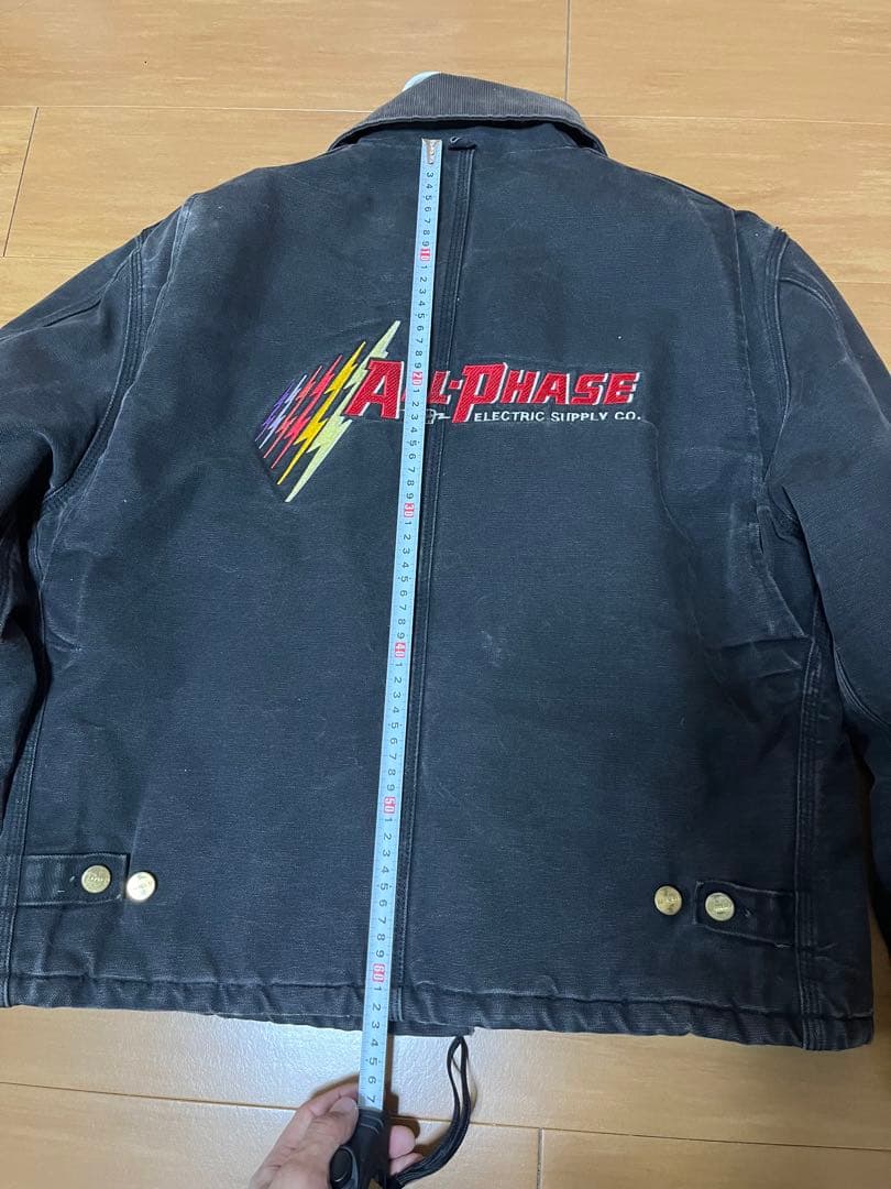 Carhartt トラディショナルジャケット　企業ロゴ　星タグ　USA