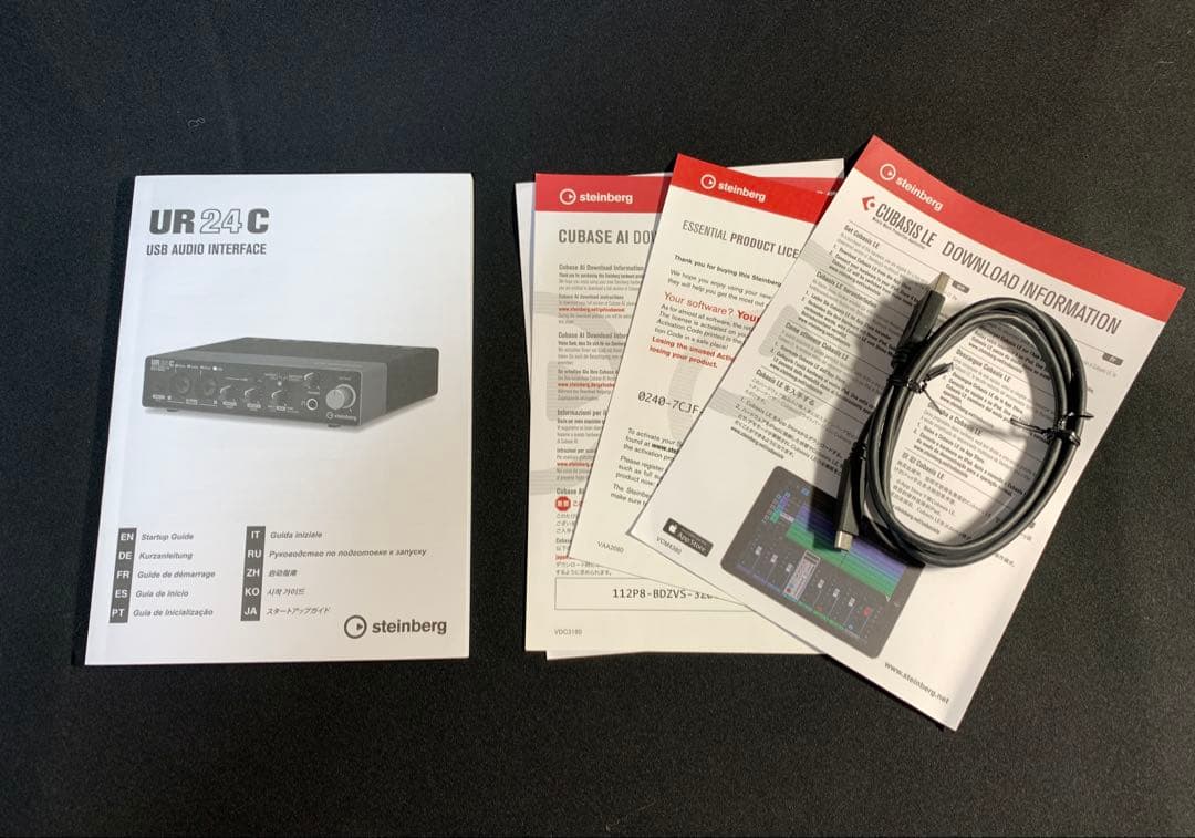Steinberg UR24C USBオーディオインターフェイス