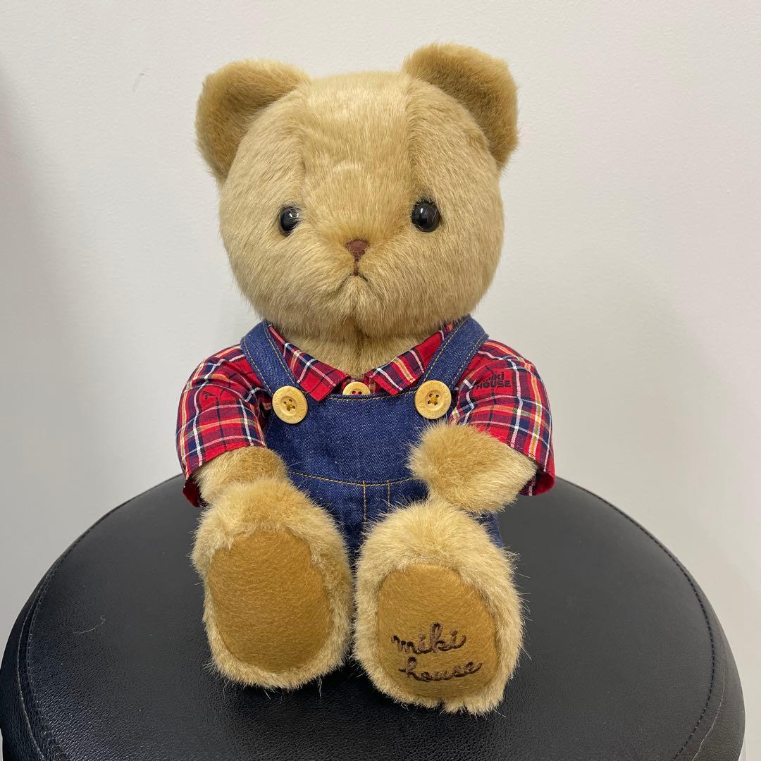 再値下げ【新品】　ミキハウスベアぬいぐるみ