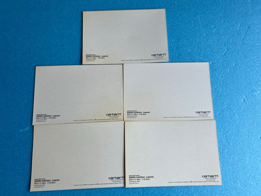 carhartt × SHOHEI 大友昇平 ポストカード 5枚セット
