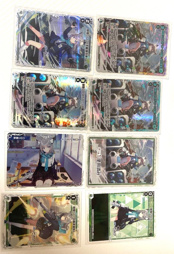 ブルアカ ウィクロス シロコ セット