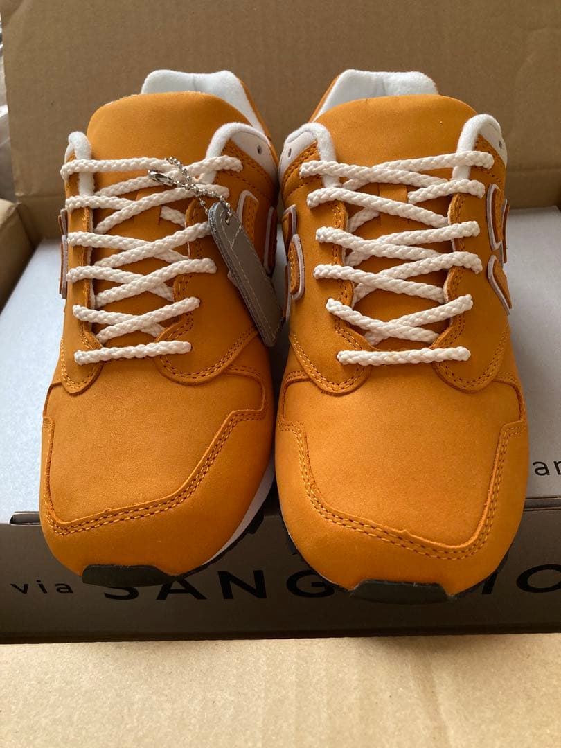 via SANGACIO 24.5cm オレンジ10周年記念モデル　未使用・新品