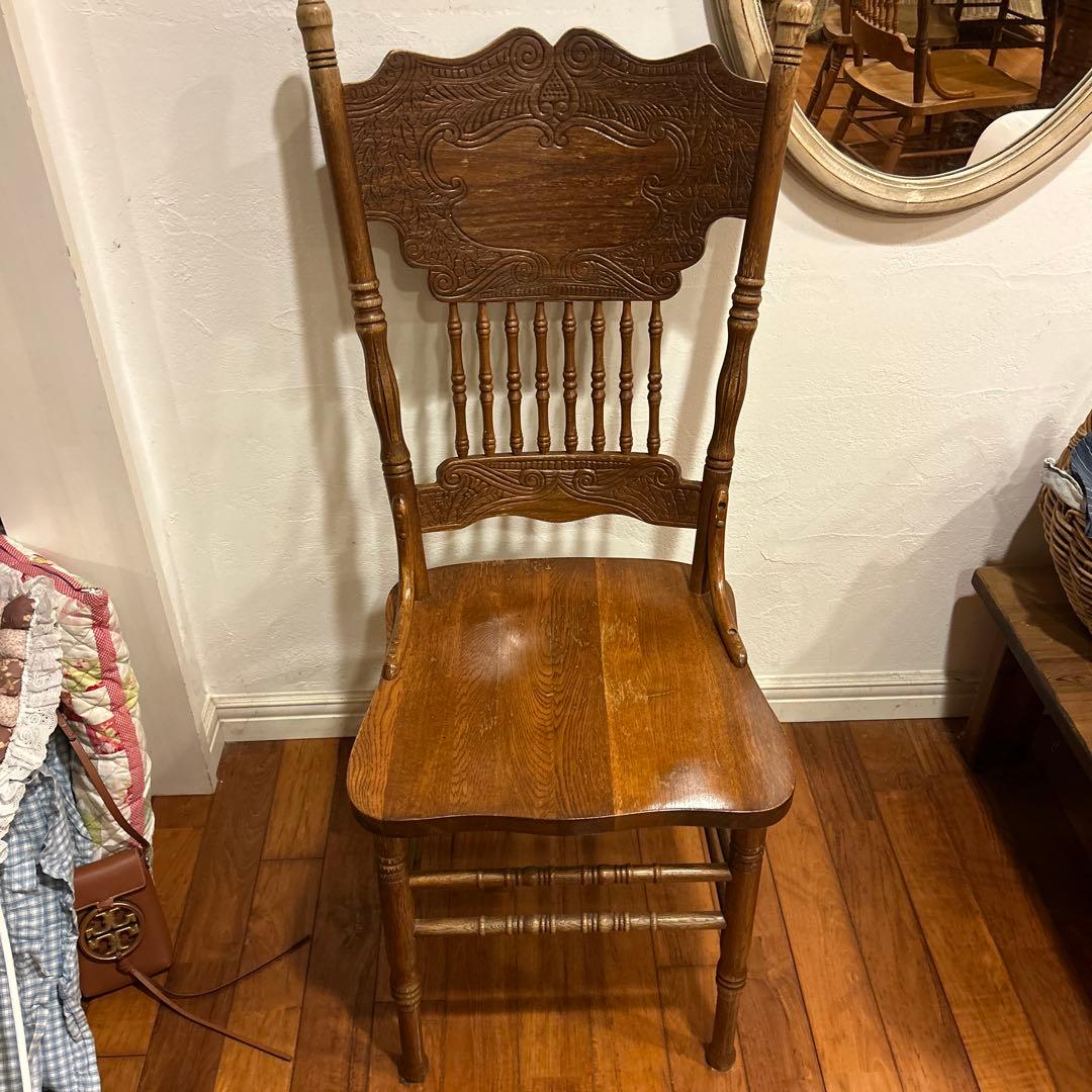 ダイニングテーブルと椅子7脚セット【神奈川引き取り限定】アメリカン・カントリー