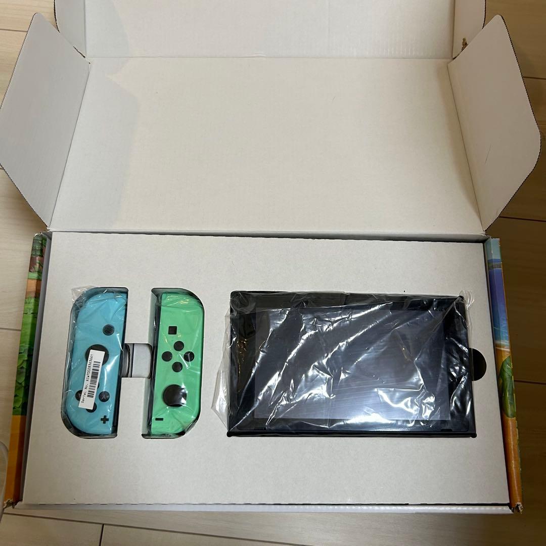 どうぶつの森デザイン Nintendo Switch 本体　セット