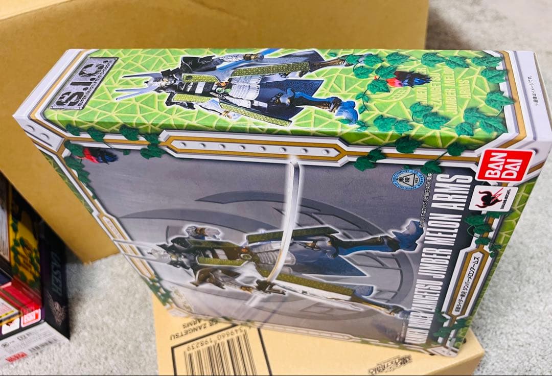 【未使用】バンダイ S.I.C. 鎧武 斬月 ジンバーメロンアームズ【輸送箱付】