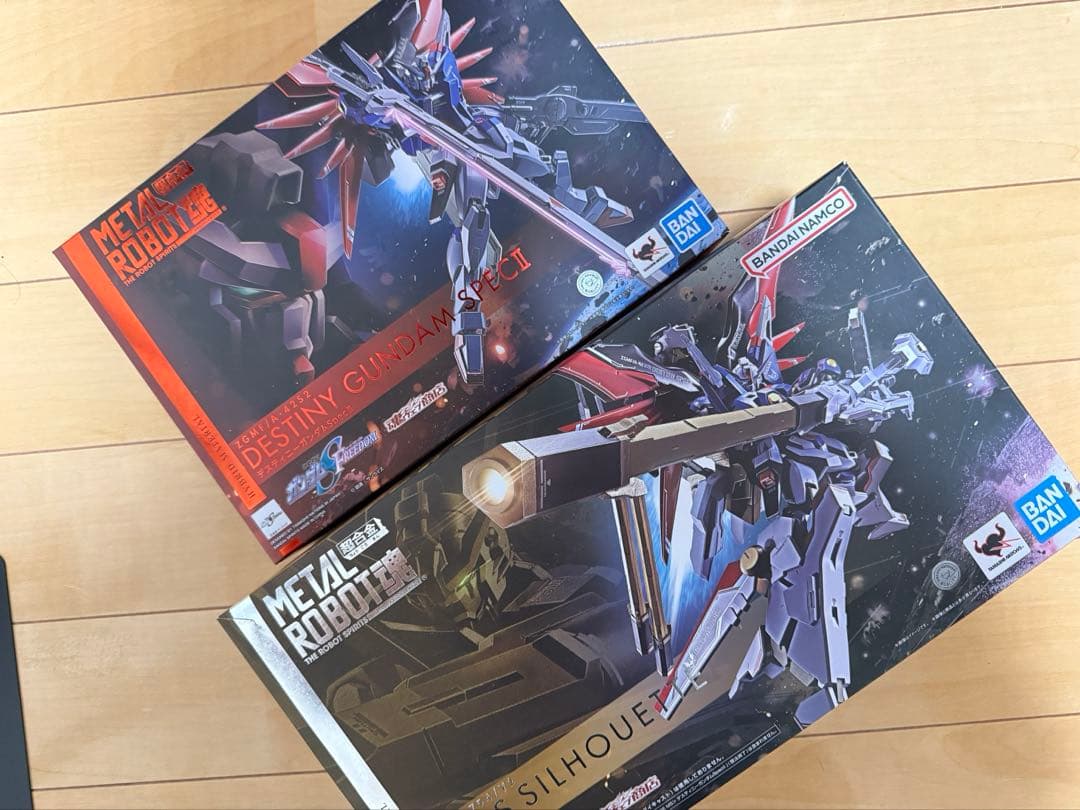メタルロボット魂　デスティニーspecⅡ&ゼウスシルエット