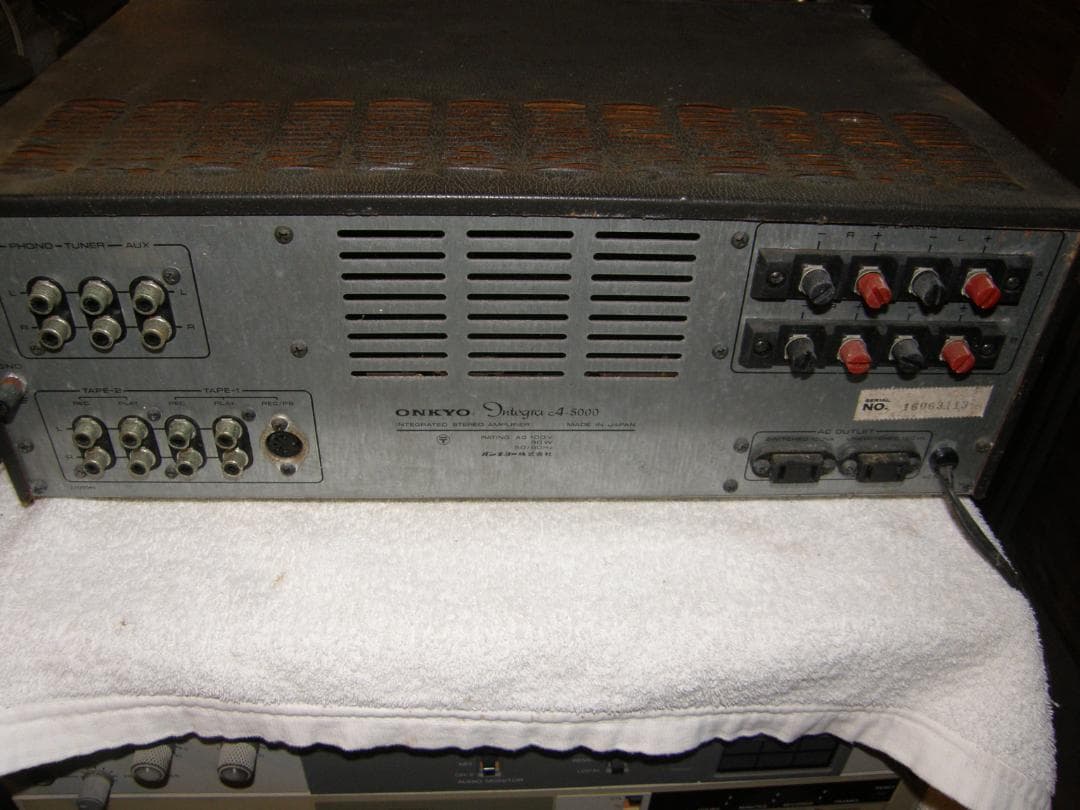 ＯＫＫＹＯアンプリファイヤーCA-5000中古動作品の出品です。