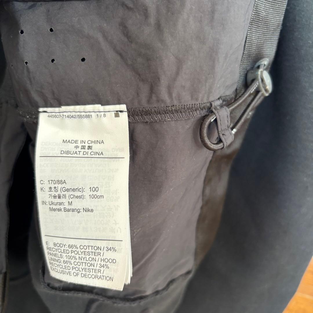 NIKE×sacai ブラック パーカー M CZ4695