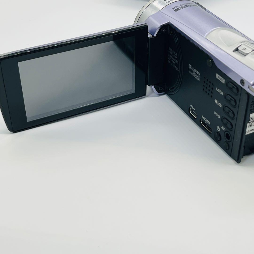 JVC ビデオカメラ Everio バイオレット GZ-HM33-V