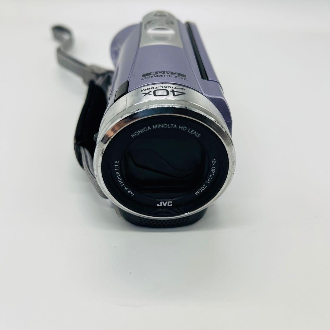 JVC ビデオカメラ Everio バイオレット GZ-HM33-V