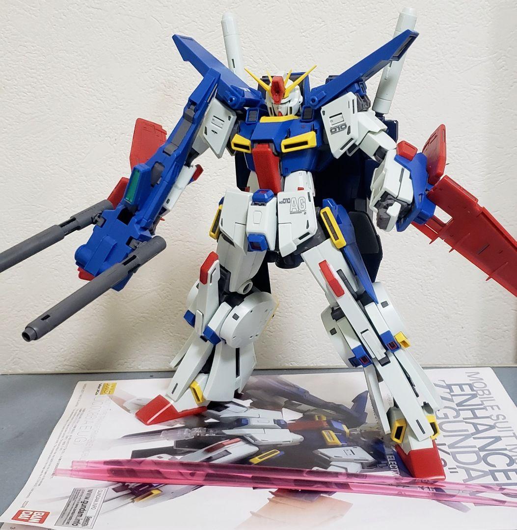 MG ZZガンダム ver.ka (強化型ZZガンダム) アニメカラー ジャンク