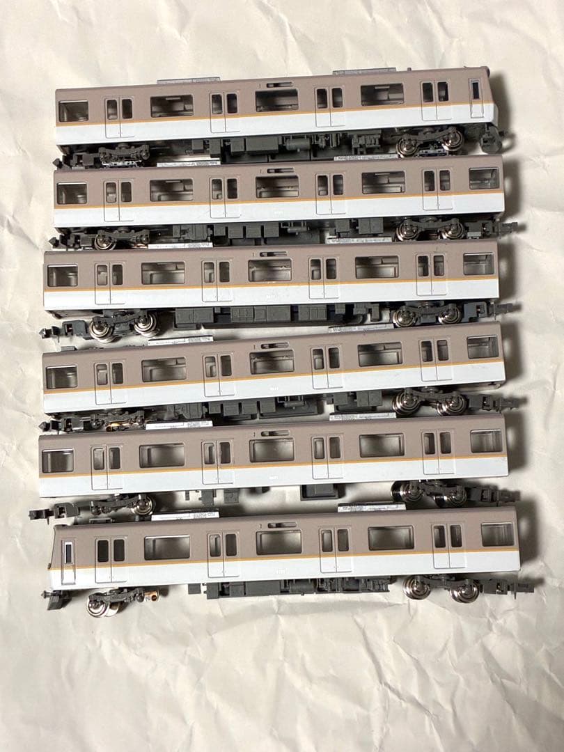 ゆ*ん様 近鉄9820系？6両グリーンマックス　片側のみライト点灯動力動作確認済