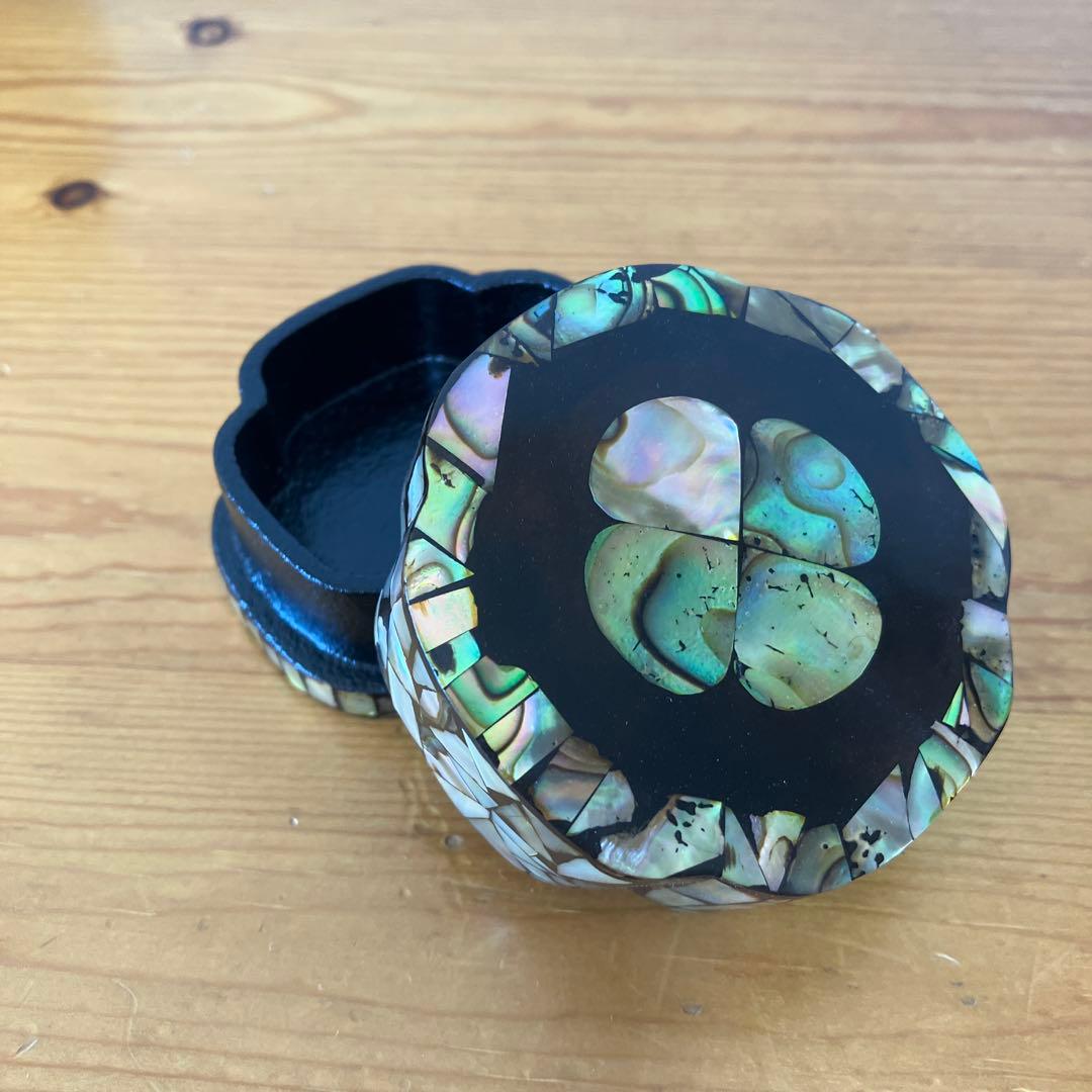 ゴルフさん、専用、螺鈿細工の香合