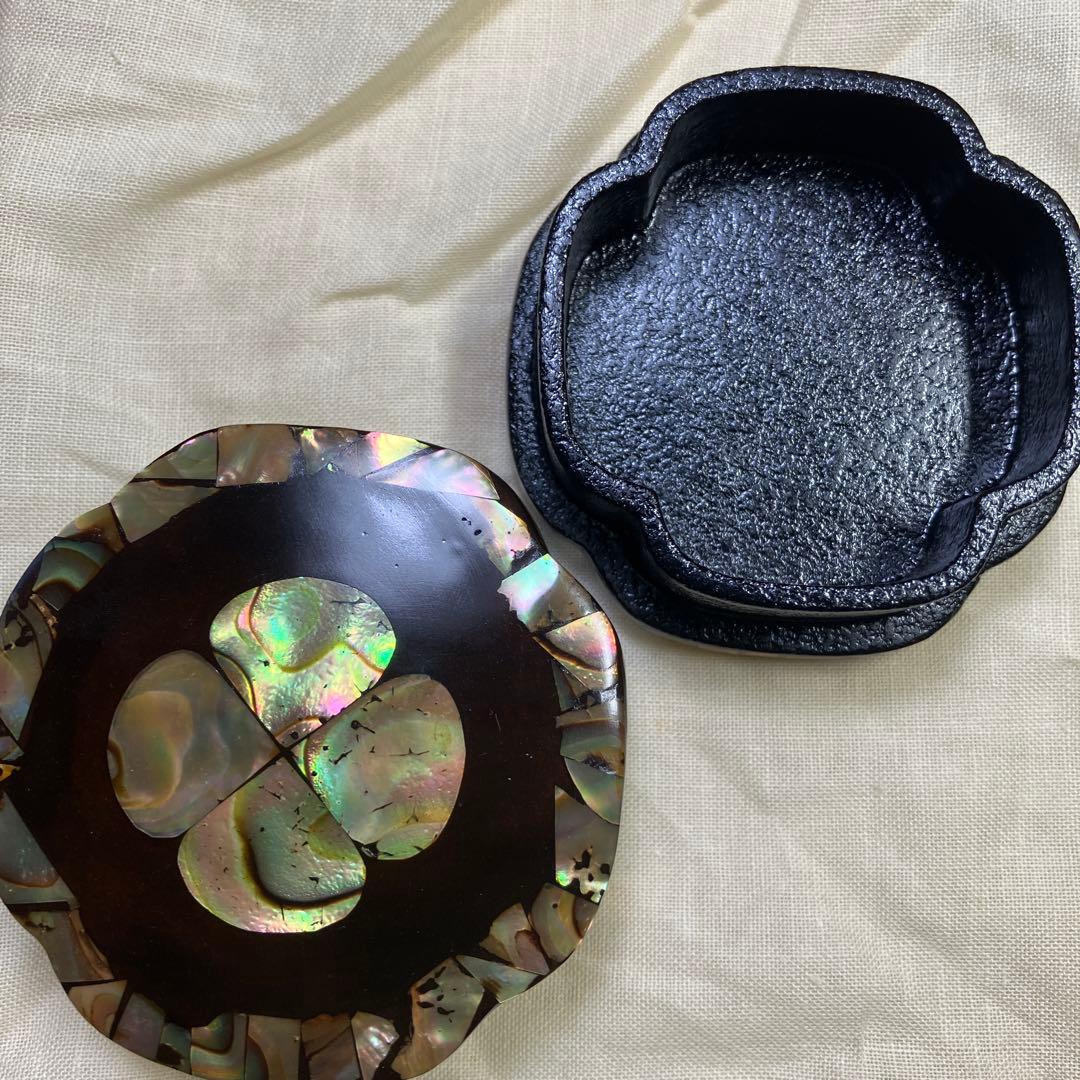 ゴルフさん、専用、螺鈿細工の香合