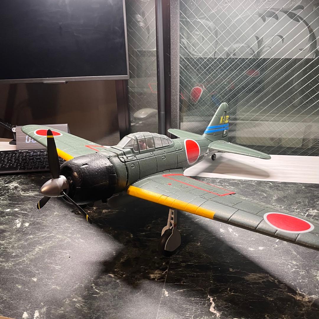 【未飛行】FMS 750mm ZERO 零戦　ラジコン飛行機